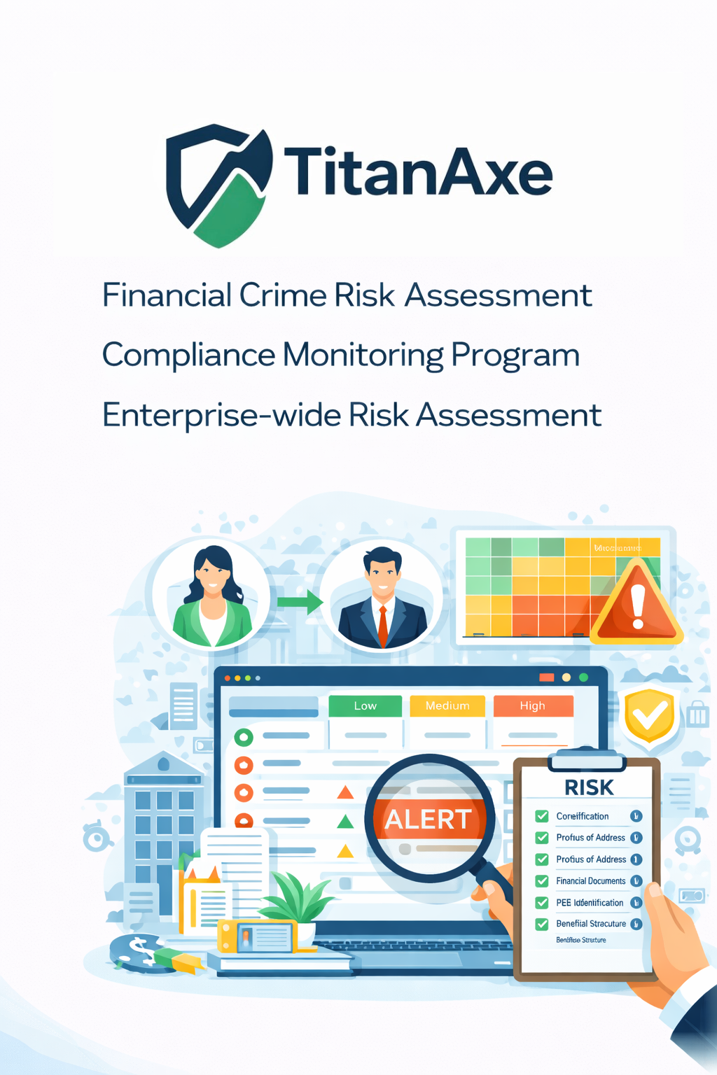 TitanRisk Dashboard Preview