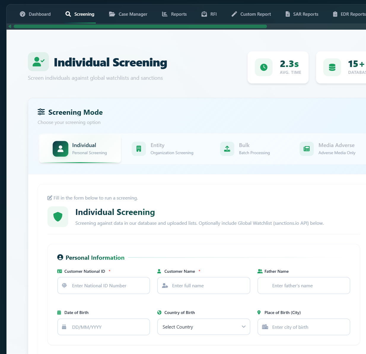 TitanScan Dashboard Preview